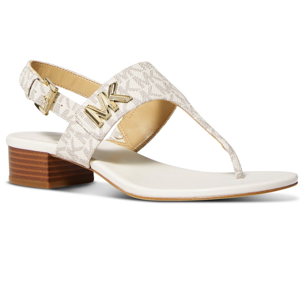 NIB MICHAEL KORS JILLY T-STRAP DRESS SANDAL